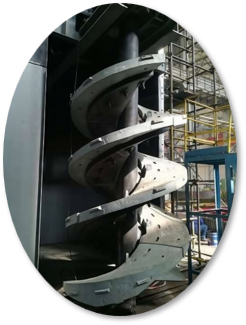 REVESTIMIENTO BIMETaLICO PARA TRITURADORA